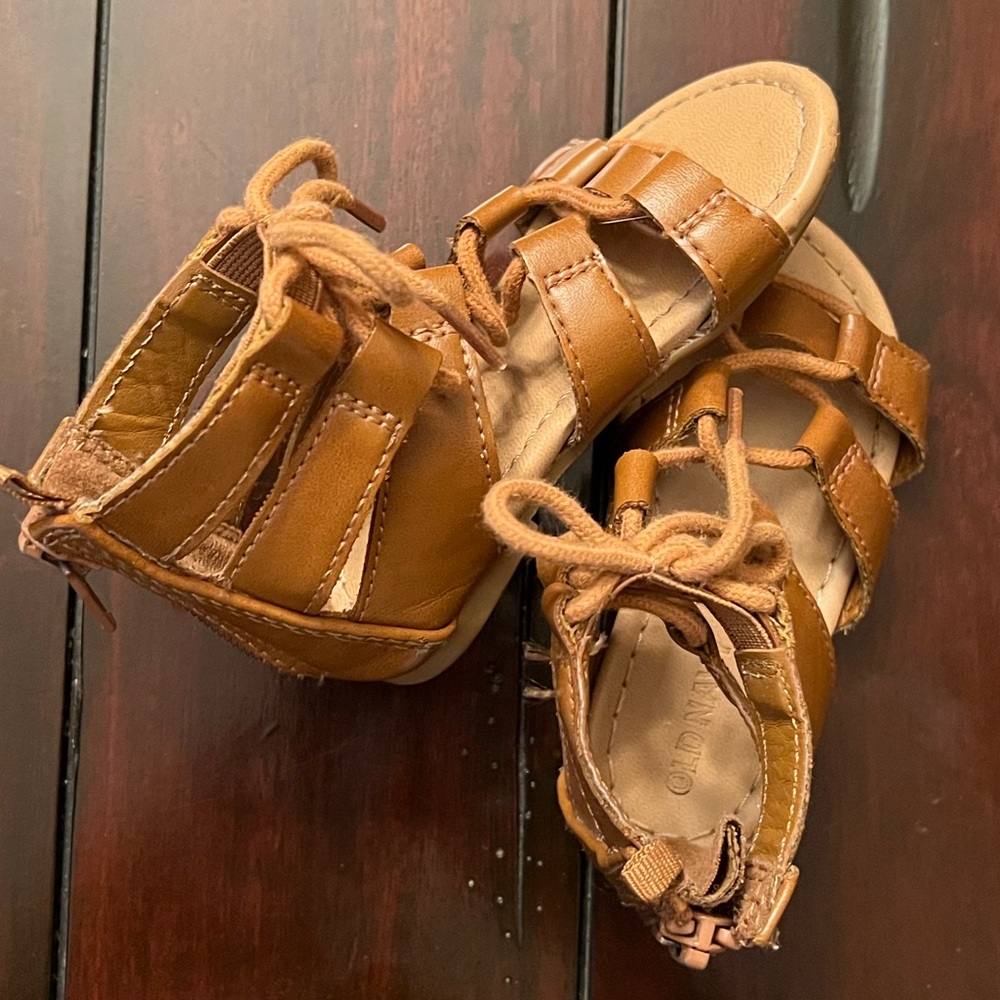 Gladiator old navy toddler sandal shoes